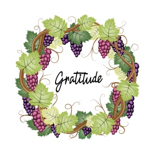 Gratitude - Grape Vines T-Shirt