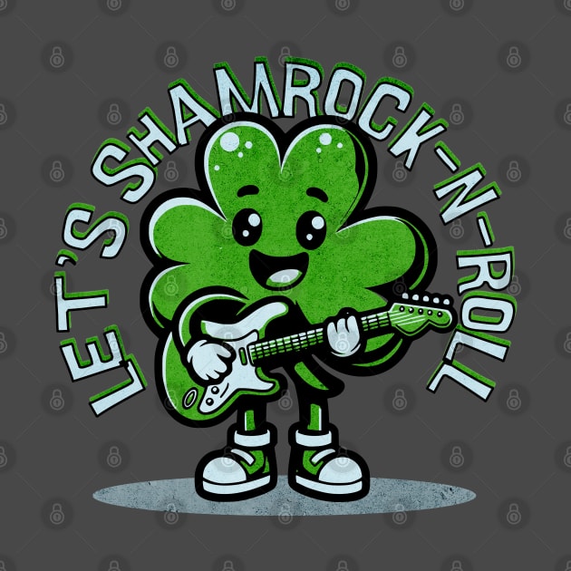 Cute St. Patrick's Day Shamrock-N-Roll by daisyblue