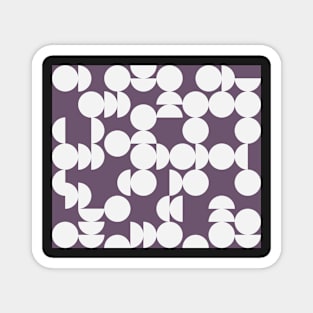 Circles Geometric Pattern Magnet