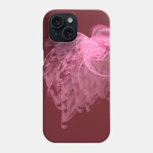 Pink Wave Fractal Phone Case