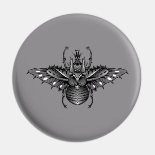 heavy metal Bug Pin