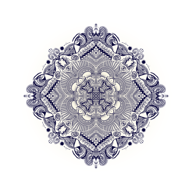 Discover Mandala 03 (Light Edition) - Mandala - T-Shirt