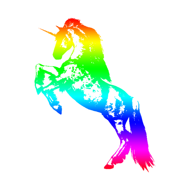 Rainbow Unicorn by Sneek661