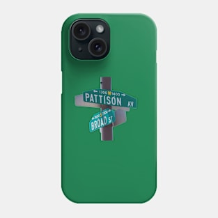 Broad and Pattison Sign Phone Case