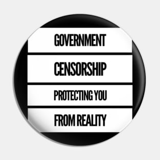 Censorship reality Pin