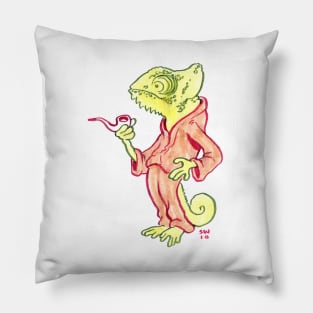 Suave Chameleon Pillow