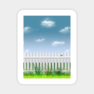 The Garden Fence Magnet