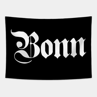 Bonn written with gothic font Tapestry