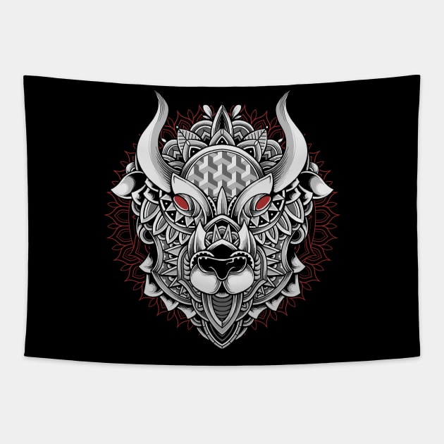 Year of the Ox Tapestry by GODZILLARGE