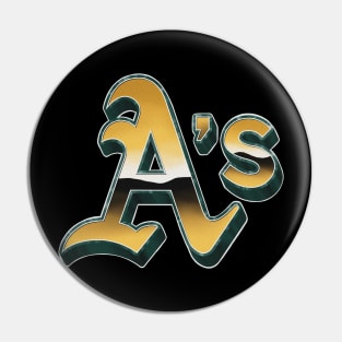 A's of Oakland Pin