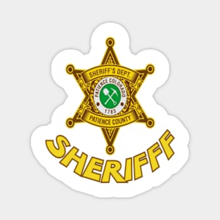 Patience County Sherriff Magnet