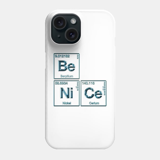 Element Of Being Nice Phone Case by Angel arts