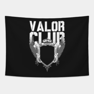 The Valor Club Royalty Crest Tapestry