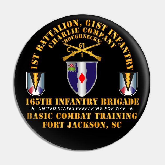 C Co 1st Bn 61st Infantry (BCT) - 165th Inf Bde Ft Jackson SC Pin by twix123844