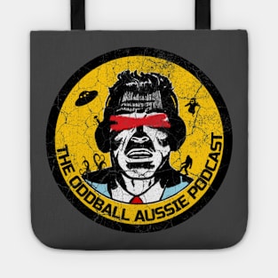 Distressed Oddball Aussie logo Tote