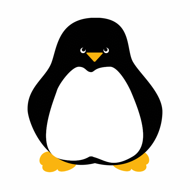 Angry Penguin by MelissaJBarrett