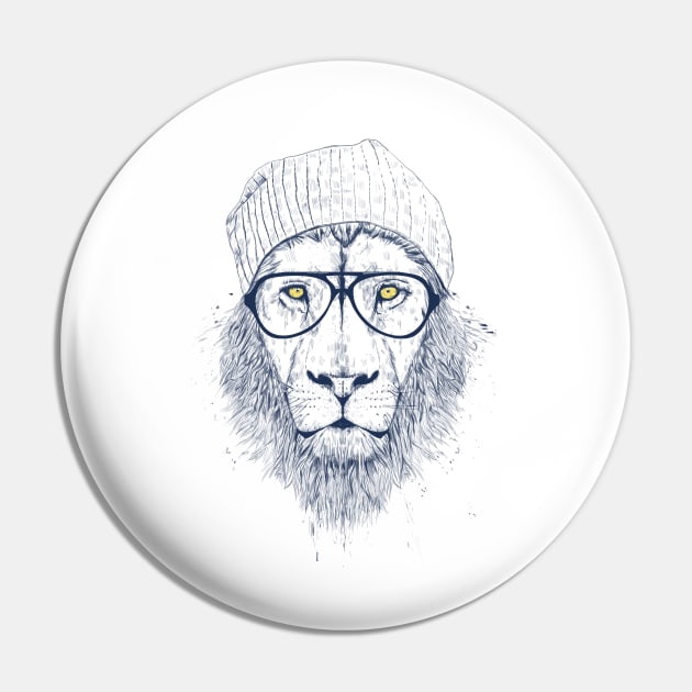 Cool lion Pin by soltib