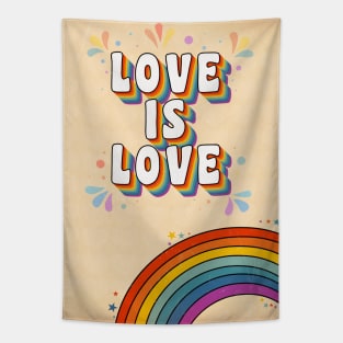 Love Is Love Pride Tapestry