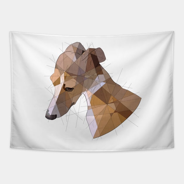 Italian Greyhound Tapestry by Blacklightco