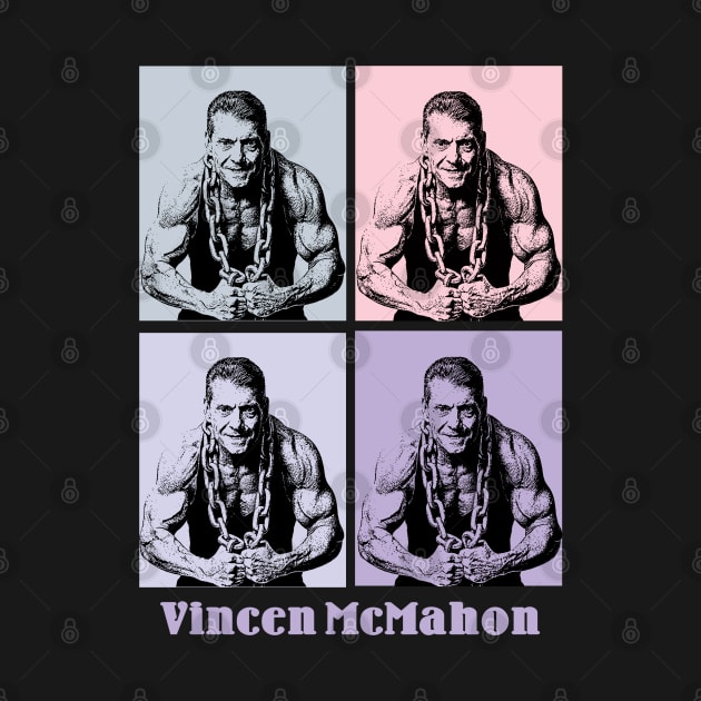 Vincen McMahon 80s Pop ART by KERIKIL