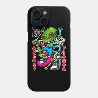 Area 51 Pizza Phone Case