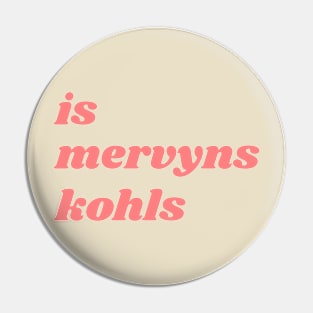 is mervyns kohls Pin