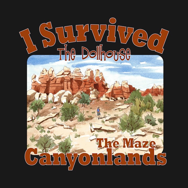 I Survived The Maze To The Dollhouse, Canyonlands by MMcBuck