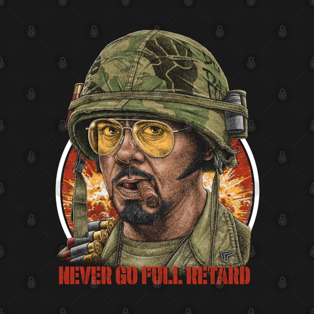 Tropic Thunder, Kirk Lazarus, Cult Classic by PeligroGraphics