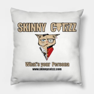 Skinny Catzzz | What's your Persona? Pillow