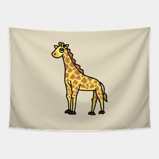 cute simple giraffe design Tapestry