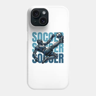 Robot Soccer Player Phone Case