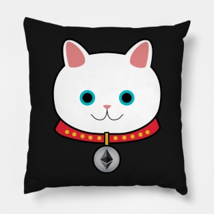 Ethereum Cat Shirt and Hoodie Pillow