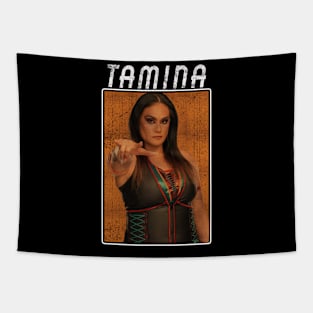 Vintage Wwe Tamina Tapestry