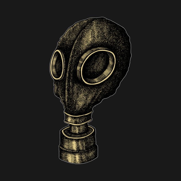 gas mask by HornArt