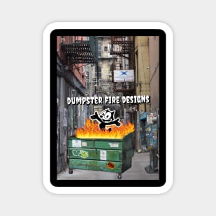 Dumpster Fire Designs Magnet