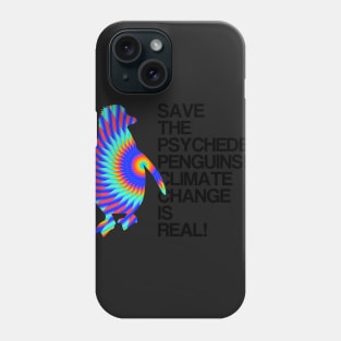 Psychedelic Penguins | Global Warming & Climate Change Phone Case