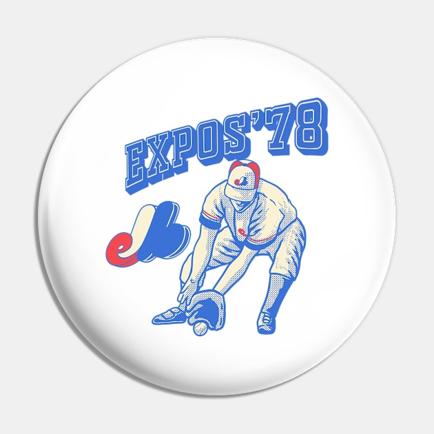 1978 Montreal Expos Pin by BlockersPixel