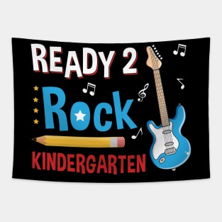 Ready To R0ck Kindergarten Grade Back To School Tapestry