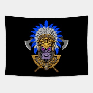 Aztec Warrior 1.2 Tapestry