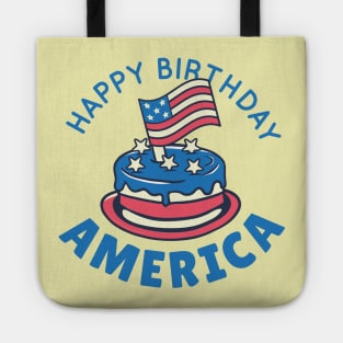 4th July | Happy Birthday America Tote