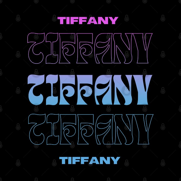 Tiffany // Typography Fan Art Design by bambangbuta