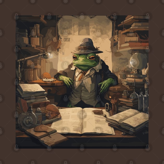 The Frog Detective by Ray Crimson