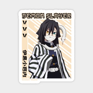 Obanai Iguro - Demon Slayer Magnet