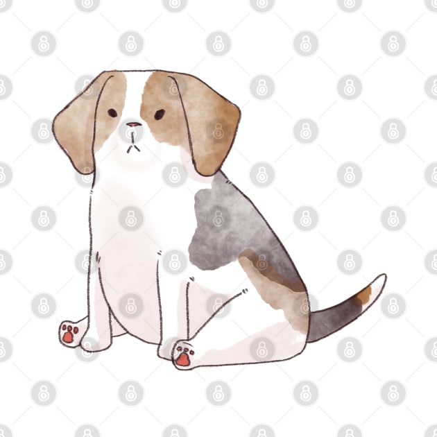 Cute beagle puppy by Ashmekai