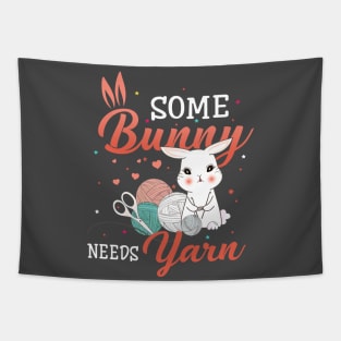 Bunny Need Yarn Tapestry