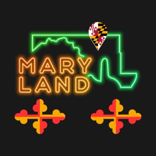 MARYLAND STATE DESIGN T-Shirt