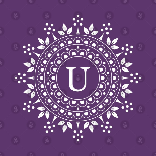 Monogram letter U by Florin Tenica