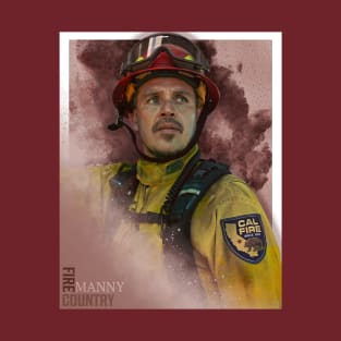 Fire Country - Manny Perez - Fade T-Shirt