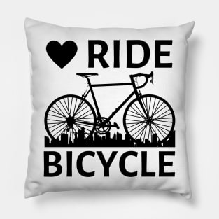 Love Ride Bicycle Pillow