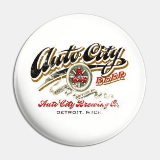 Detroit Beer Pin